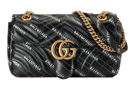 gucci balenciaga hacker bag.